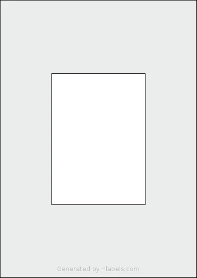 AALabels® AAH015 template with 15 rectangular 165 x 15 millimeter labels per sheet, on A4-size adhesive blank label sheets.