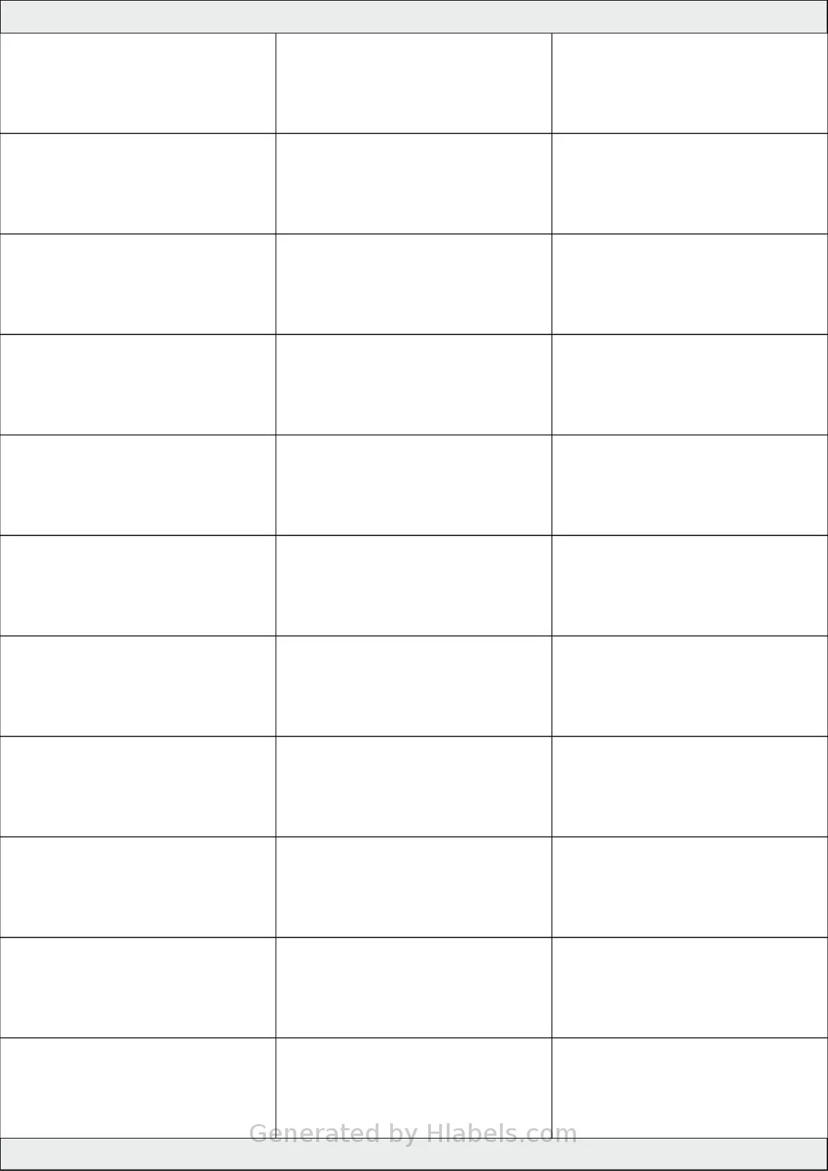 Apli® 01270 template with 33 rectangular 70 x 25.4 millimeter labels per sheet, on A4-size adhesive blank label sheets.