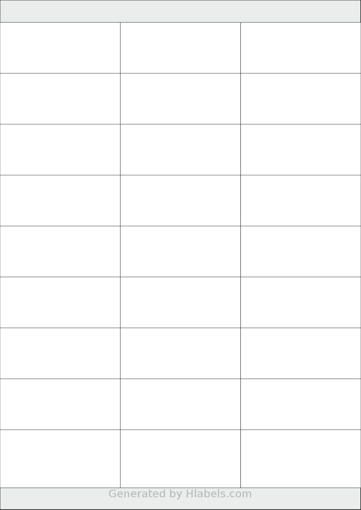 Apli® 01293 template with 27 rectangular 70 x 33.8 millimeter labels per sheet, on A4-size adhesive blank label sheets.