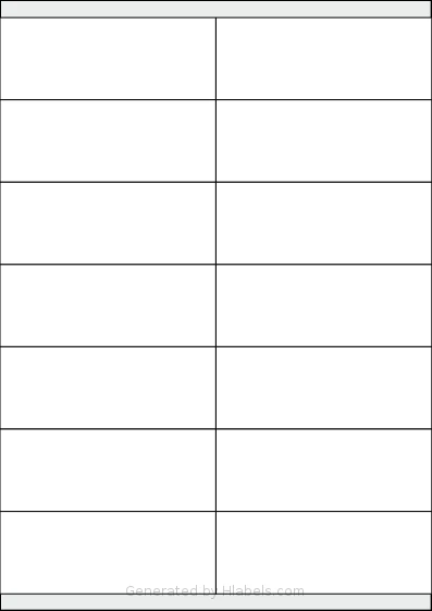 Apli® 01786 template with 14 rectangular 105 x 40 millimeter labels per sheet, on A4-size adhesive blank label sheets.