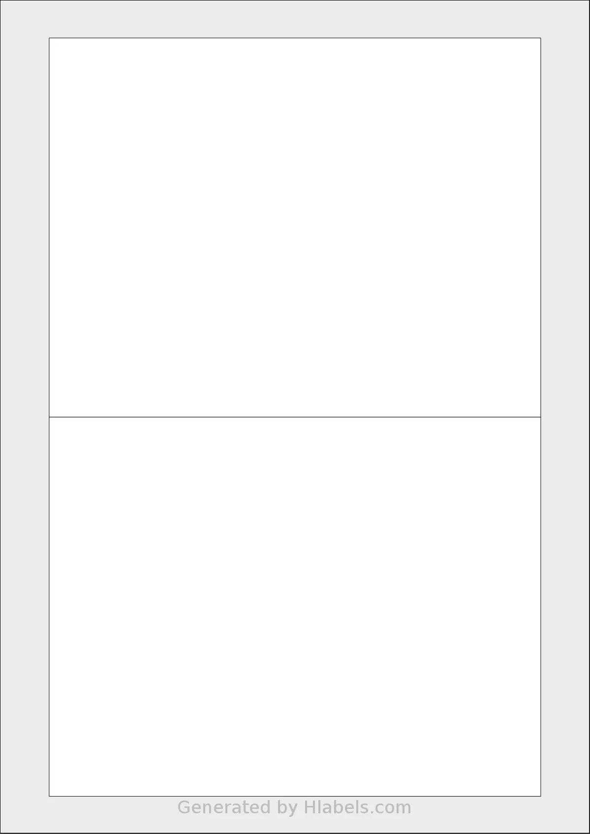 Apli® 11659 template with 2 rectangular 175 x 135 millimeter labels per sheet, on A4-size adhesive blank label sheets.