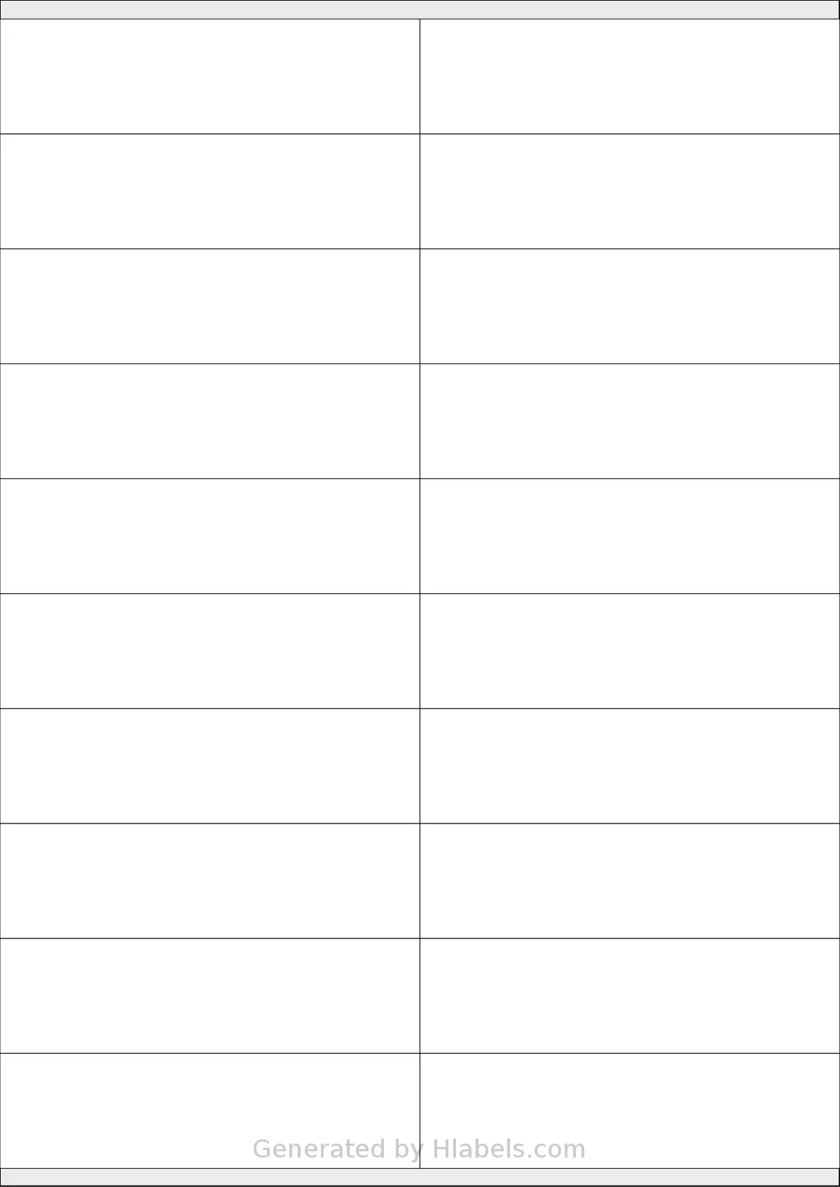 Apli® 12330 template with 20 rectangular 105 x 28.75 millimeter labels per sheet, on A4-size adhesive blank label sheets.