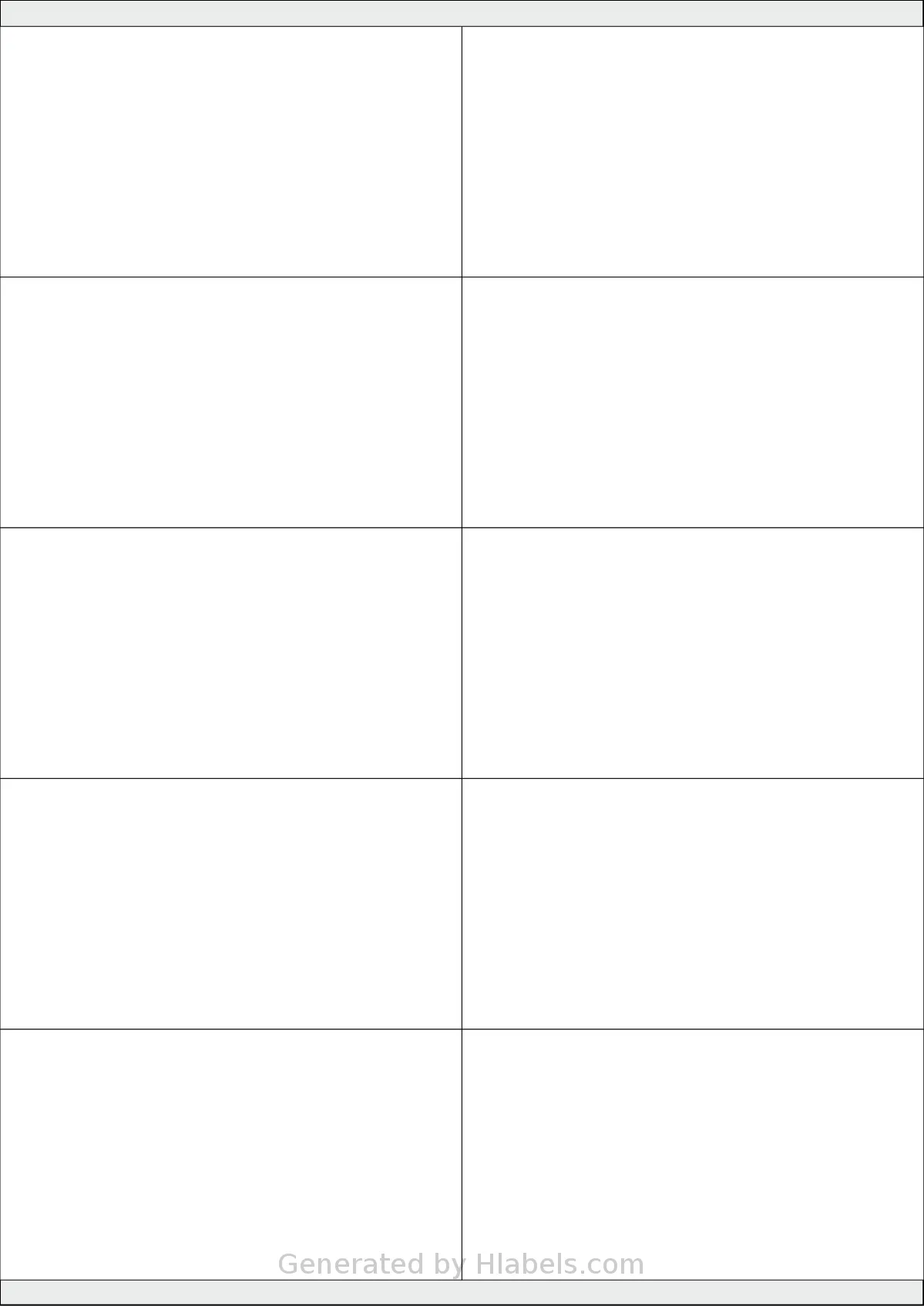 Megastar® LP4MS5-10557 template with 10 rectangular 105 x 57 millimeter labels per sheet, on A4-size adhesive blank label sheets.