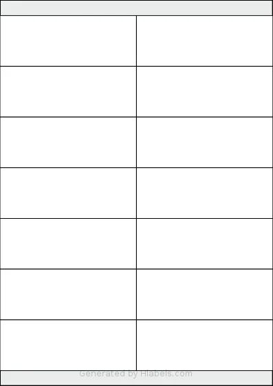 Printation® 1558470-GP template with 14 rectangular 105 x 39 millimeter labels per sheet, on A4-size adhesive blank label sheets.