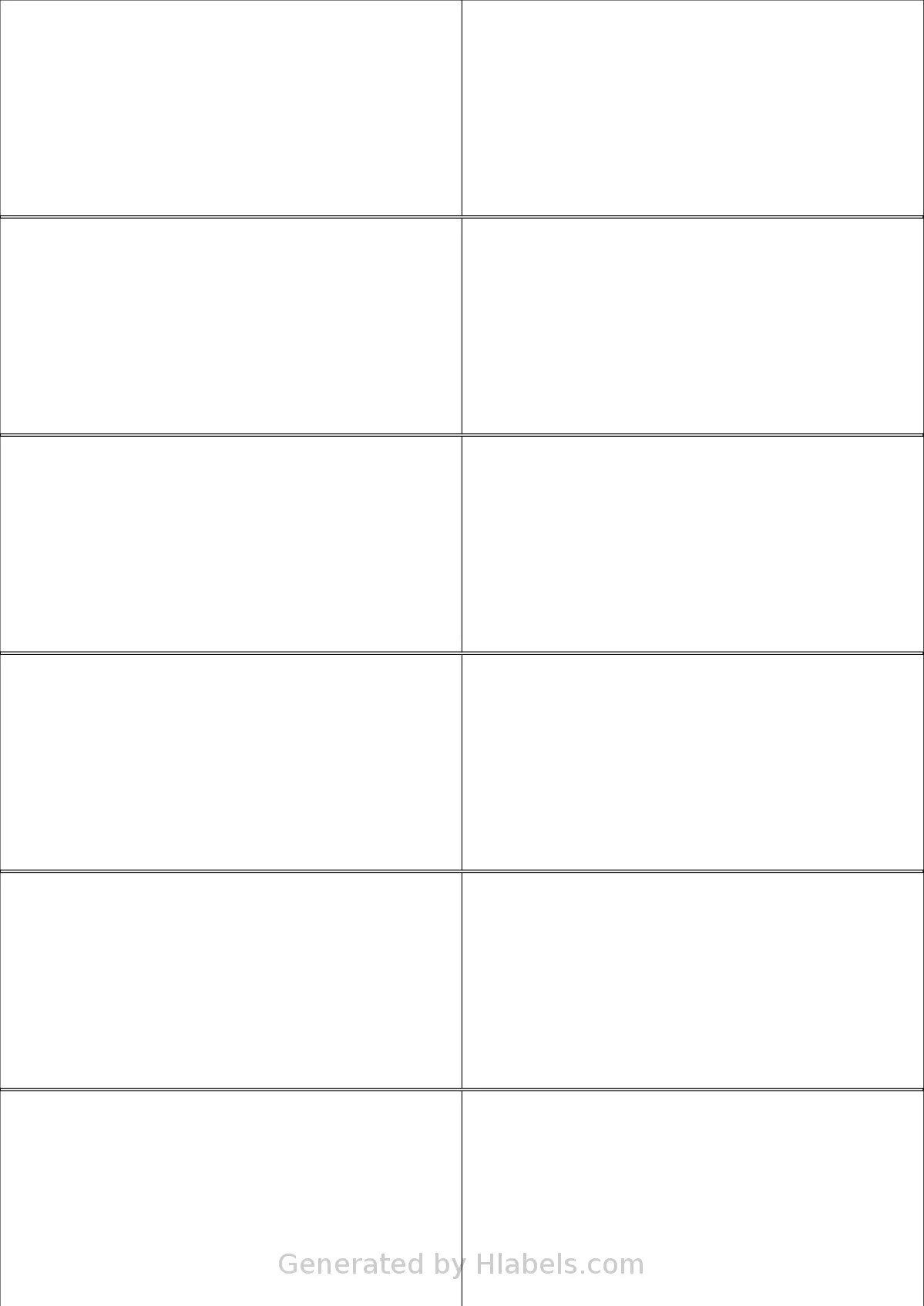 Tower® W236 template with 12 rectangular 105 x 49 millimeter labels per sheet, on A4-size adhesive blank label sheets.