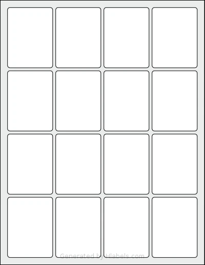SheetLabels® SL1229 template with 16 rectangular 1.875 x 2.5 inch labels per sheet, on Letter-size adhesive blank label sheets.